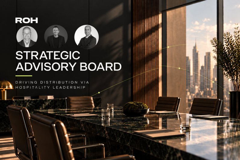 ROH names Alex Cabañas, Sloan Dean and Pavan Kapur as inaugural members of its Strategic Advisory Board, bringing decades of hospitality operating and commercial leadership.