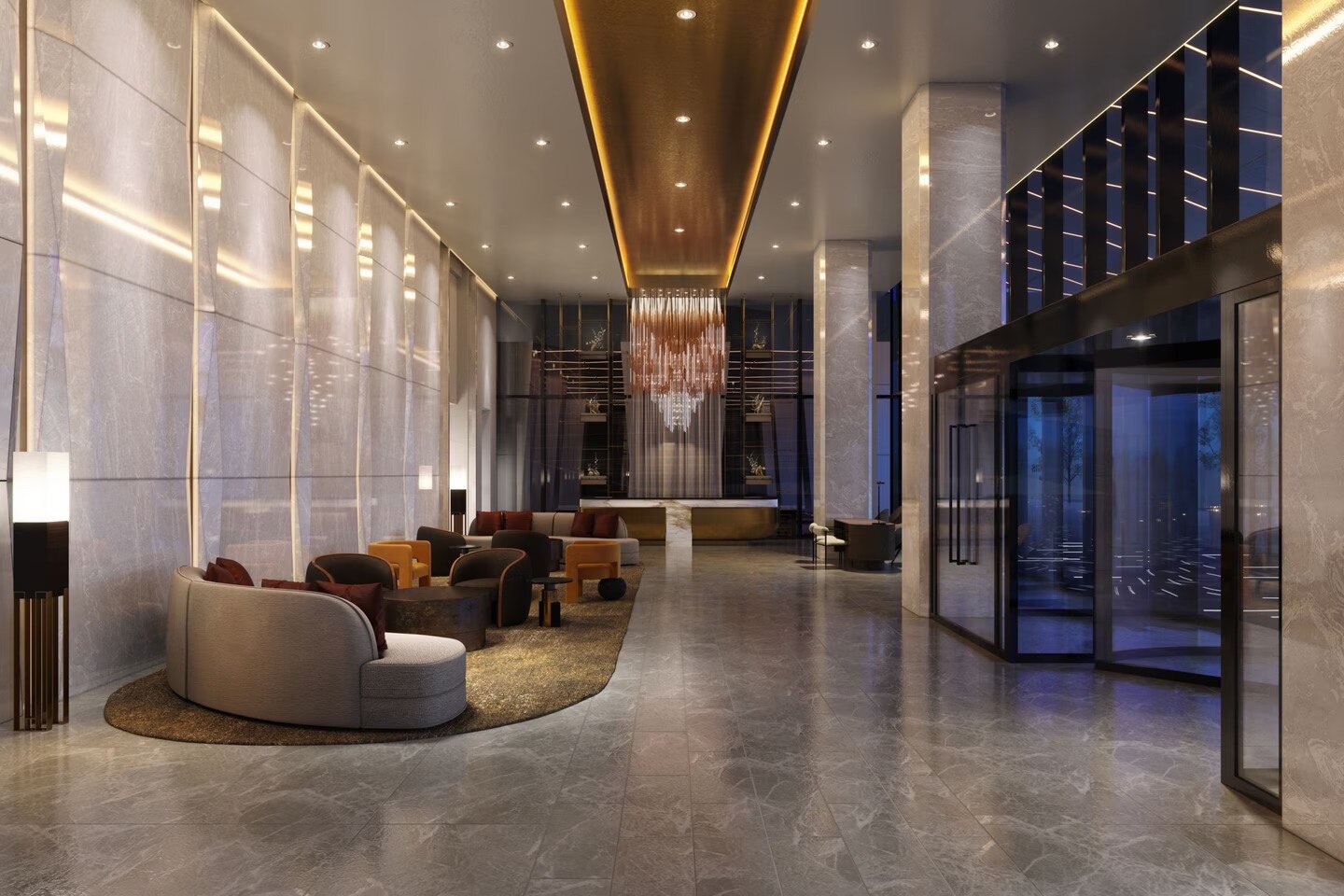 ROH New Hotel Openings: The St. Regis Chicago lobby