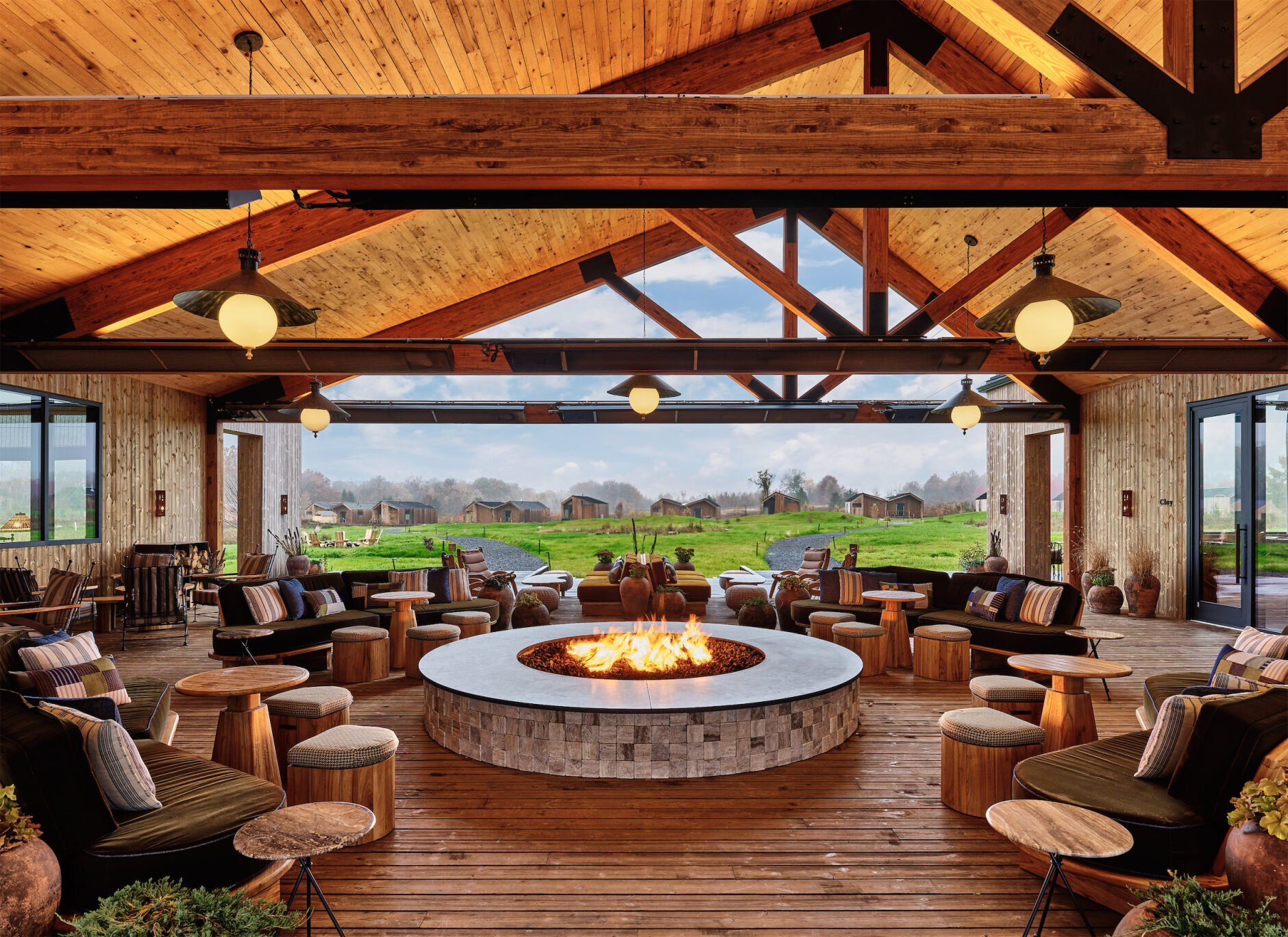 ROH New Hotel Openings: The Great Porch at Wildflower Farms